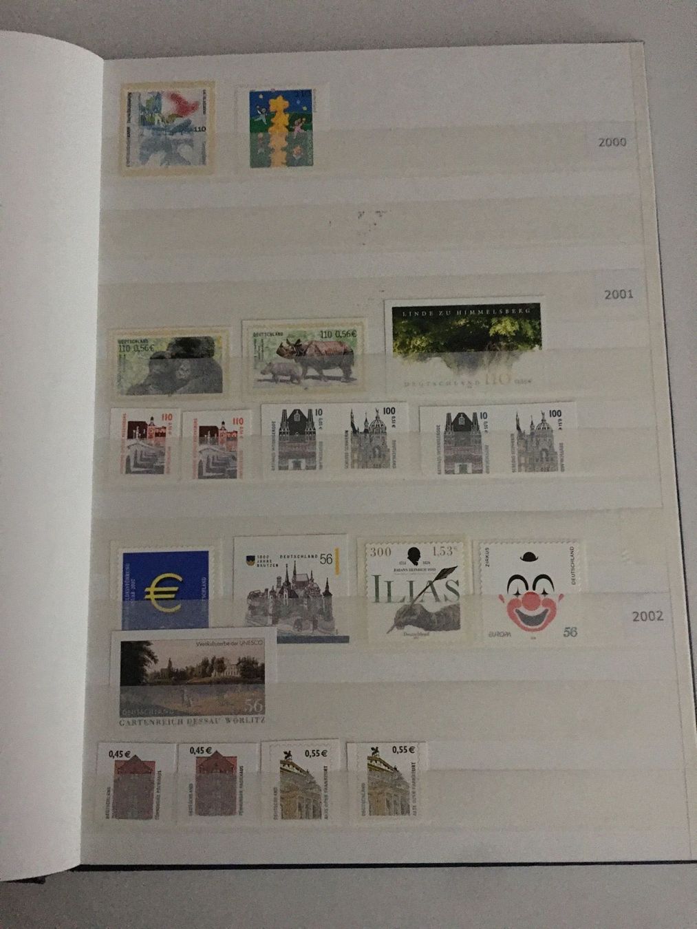 Alle Briefmarken: BRD Alle Selbstklebenden Briefmarken kompl.2000-2022 postfr. – Neu (gemäss Beschreibung) aus Ennetbürgen von Sabmann 4