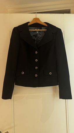 Vintage D&G Dolce & Gabbana Blazer Schwarz, S