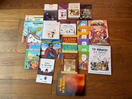 24 livres jeunesse de connaissances - achat séparé possible