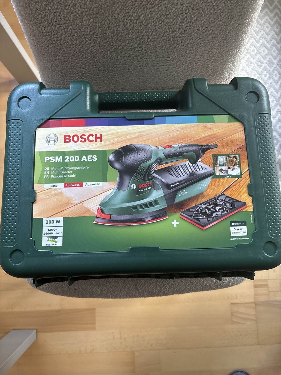 Bosch Aiguiseuses & polisseuses: Bosch PSM 200 AES Ponceuse Neuf! – Neuf avec emballage d'origine à Ettingen par