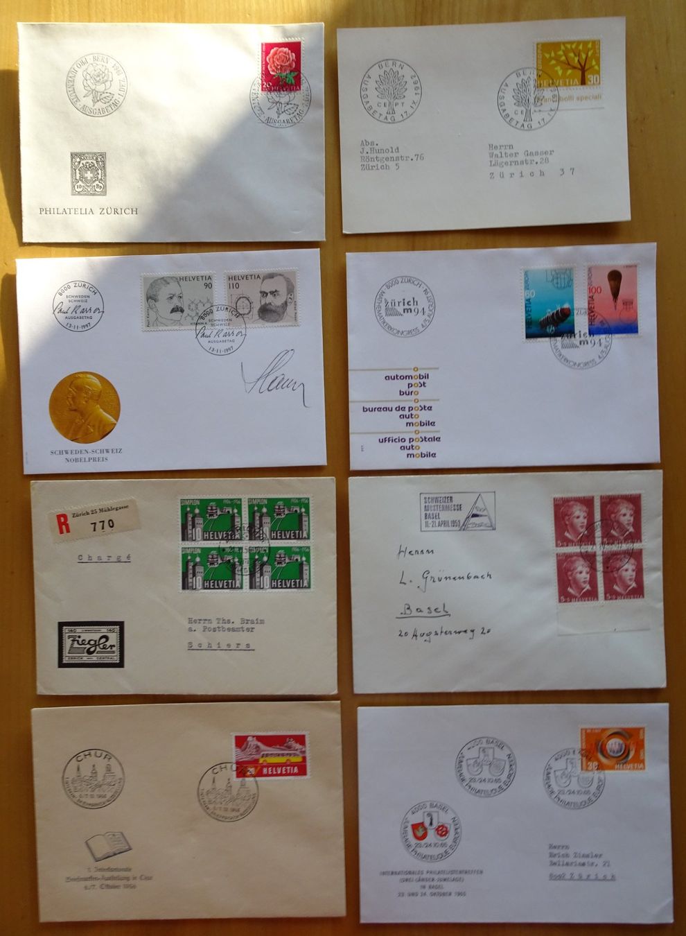 Alle Briefmarken: Sondercouverts/ Sonderstempel/ Sonderausgaben – Gebraucht aus Feldbrunnen von MarcusSO 6