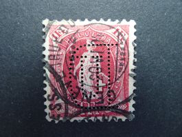 1903 Nr. 75E gestempelt mit Pervin