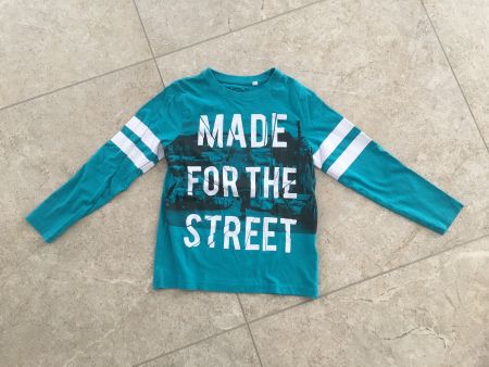 Cooles Jungs Langarmshirt Gr. 122/128