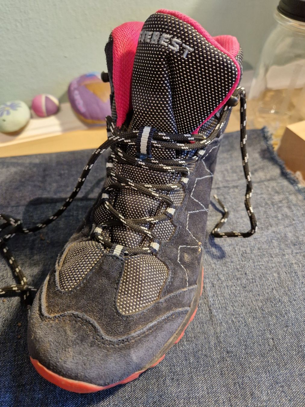Everest Herrenschuhe: Everest Wanderschuhe, Grösse 35 – Gebraucht aus Boniswil von Cfischer0 3