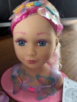 Haarmanekkin wie neu Baby Born- Stylingkopf