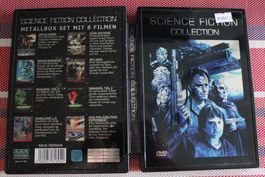 Science Fiction Collection - Metallbox (2 DVDs mit 8 Film...