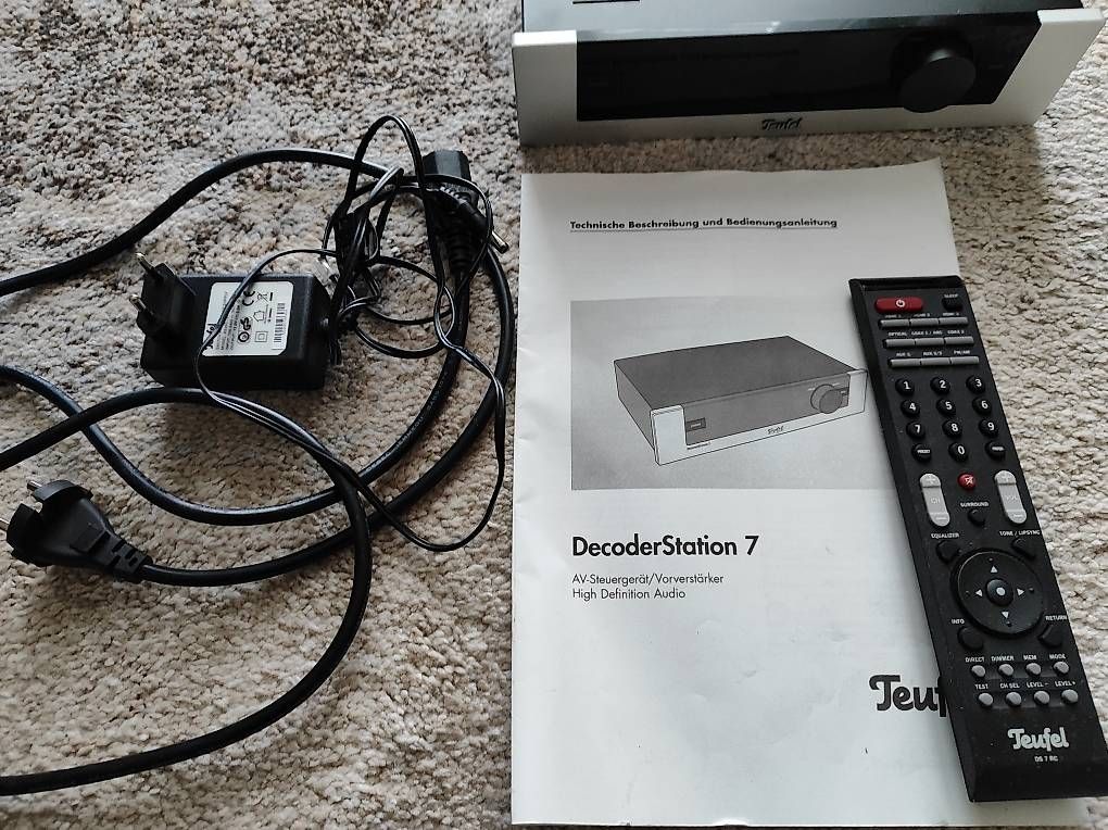 Amplificateurs: Teufel Decoderstation 7 Vorverstärker Dolby Digital 5.1  – D'occasion à Koblenz par mat_xv9x 2