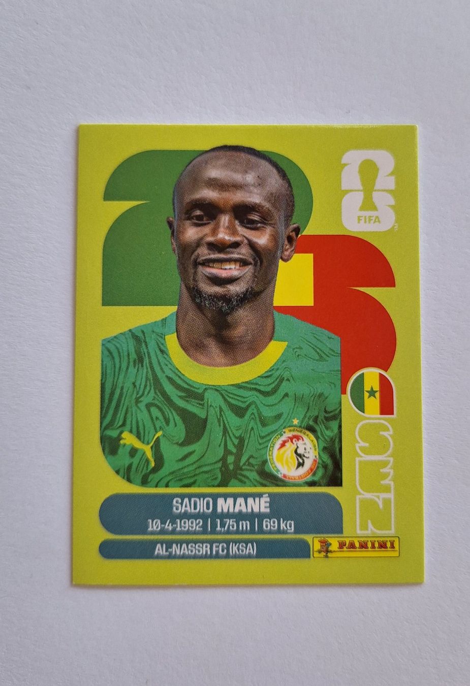 Panini Sammelbilder & Trading cards: Panini Sadio Mané SEN 15 – Neu (gemäss Beschreibung) aus Romanens von Crocette
