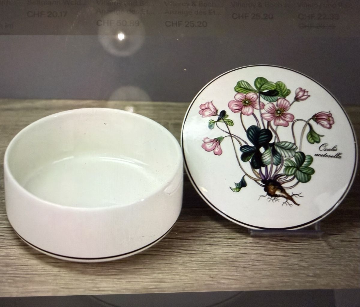 Villeroy & Boch Zuckerdosen: Deckeldose Villeroy & Boch Bontanica – Gebraucht aus Schaffhausen von Ibag 1