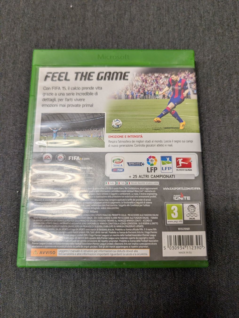 Giochi: FIFA 15 Microsoft Xbox Series x / one – Usato da Giubiasco venduto da Ticinerd 1
