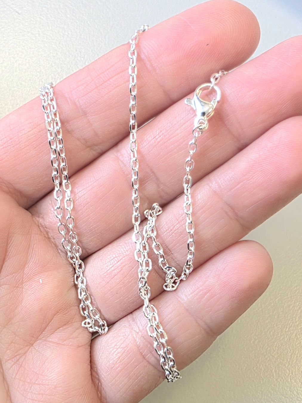 Ketten: Halskette 60 cm Silber – Neu (gemäss Beschreibung) aus Madetswil von triforuz 2