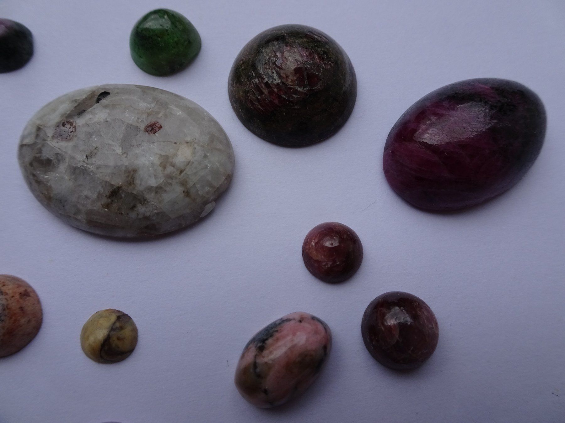 Edelsteine: 17 Cabochons  Schweiz+Ausland – Neu (gemäss Beschreibung) aus martina von Tignuppa 8