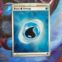 Pokemon Water Energy Holo SVE EN 011