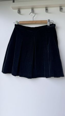 Jupe patineuse velours Valentino T. 158cm ou Femme XS