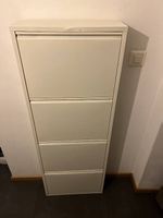 Scarpiera bianca a 4 scomparti