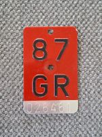 Velonummer GR, Graubünden 87