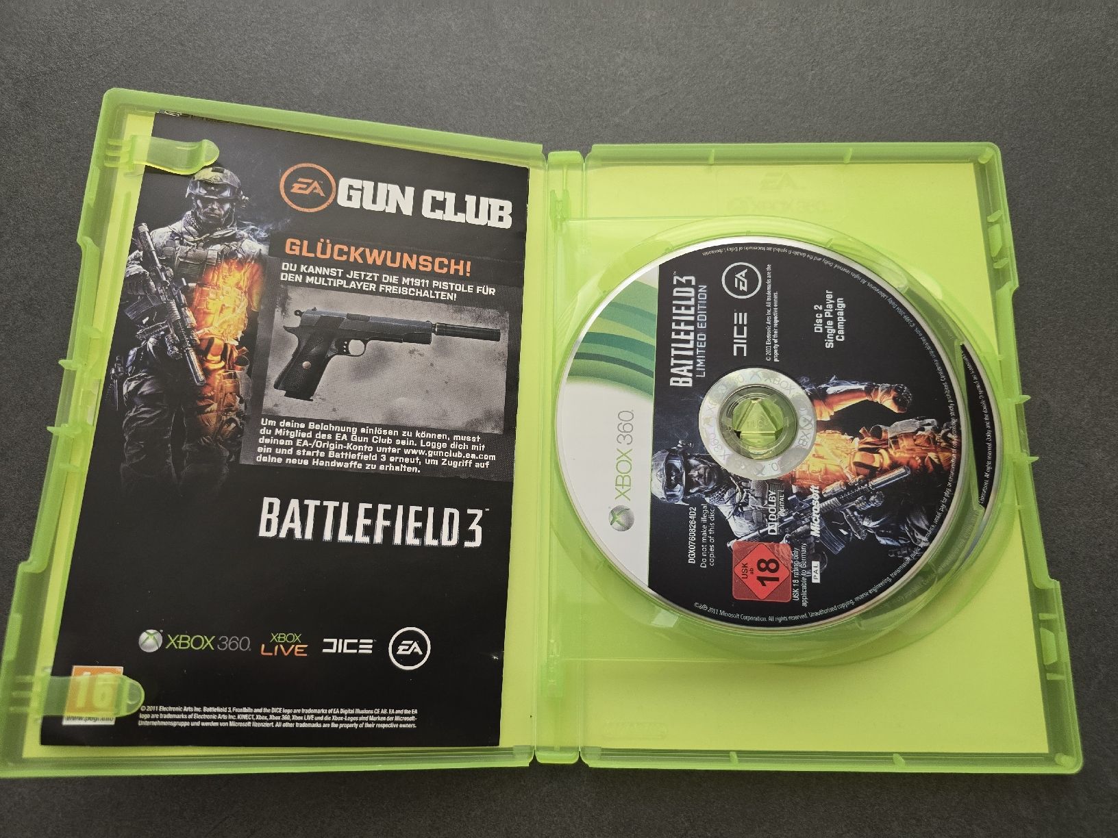 Microsoft Spiele: Battlefield 3 Limited Edition Xbox 360 – Gebraucht aus Füllinsdorf von master_mind 2