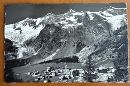 Saas - Fée - Feegletscher u. Hohbalengletscher Ak