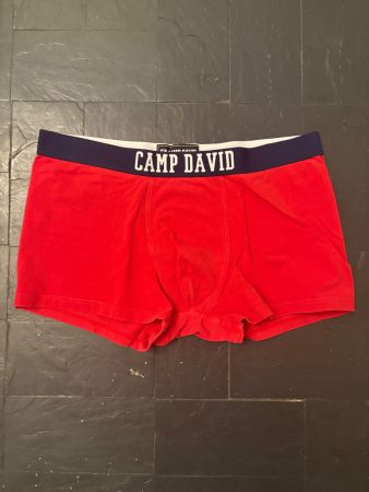 Boxer homme Camp David rouge – Neuf – Sous-vêtement