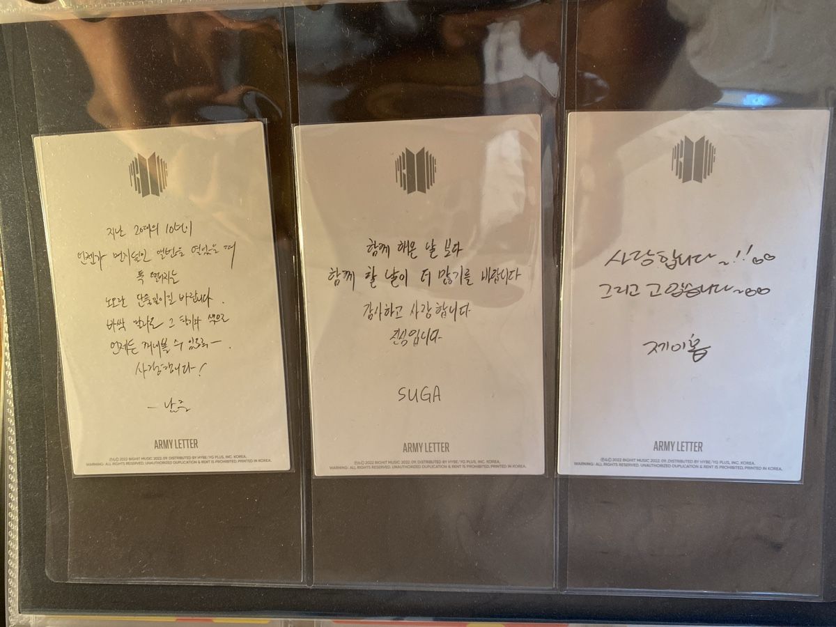 Carte collezionabili: BTS Proof Delux Hologram Rapline – Nuovo e nell'imballaggio originale da Pieterlen venduto da Mondbuchzauber_rkive 1