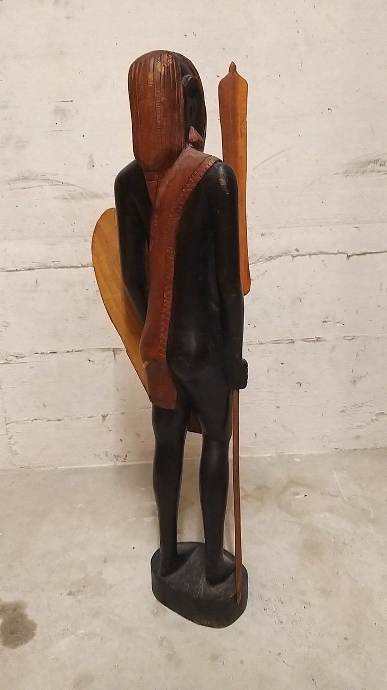 Statuette: Statue / Figur / Deko - afrikanisch "Massai" – Usato da Gossau ZH venduto da skyrun 1