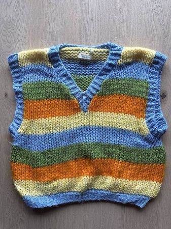 Bunt Sweater Vest / Pullunder 