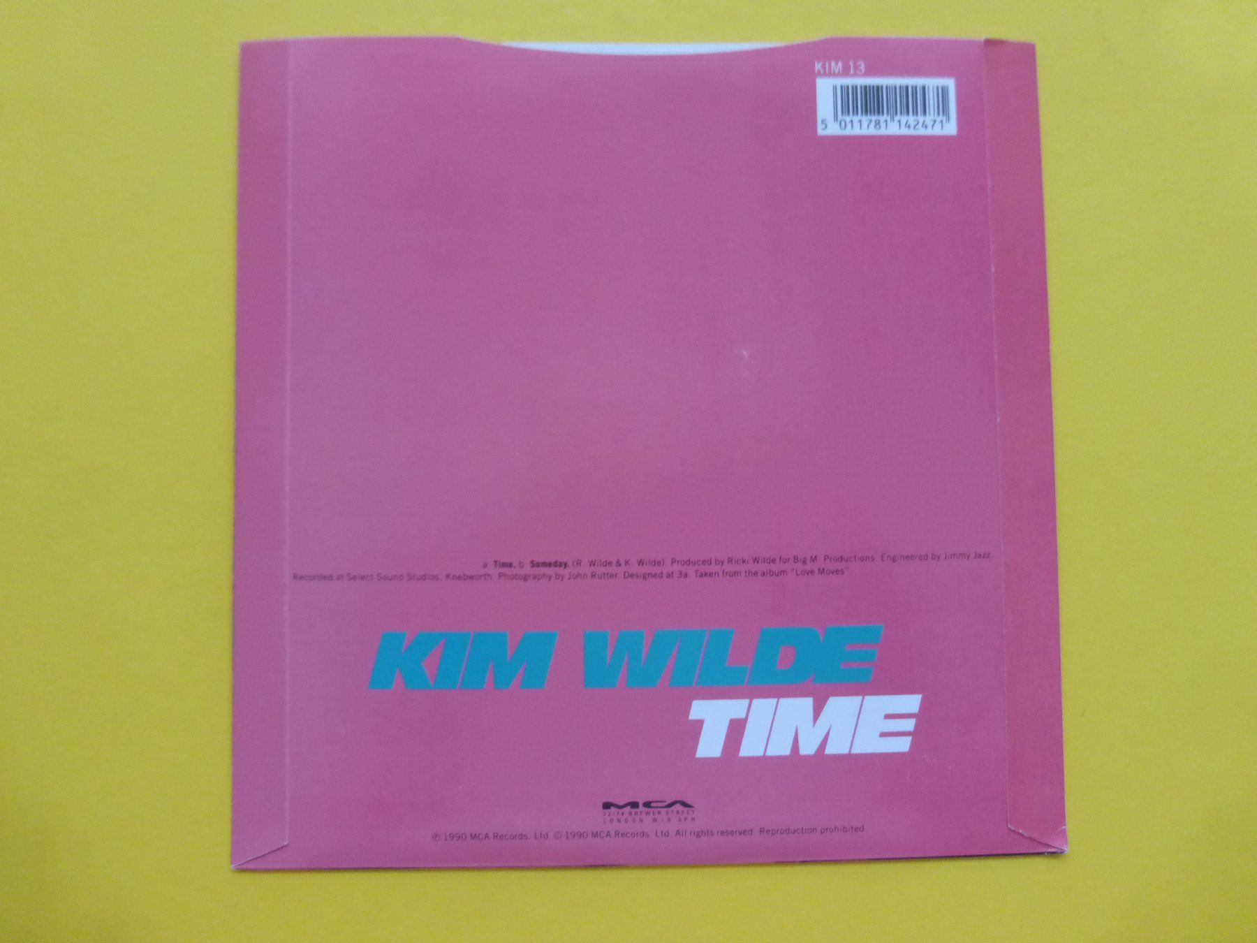 Schallplatten: Kim Wilde – Time – Gebraucht aus Zürich von Swiss57 1
