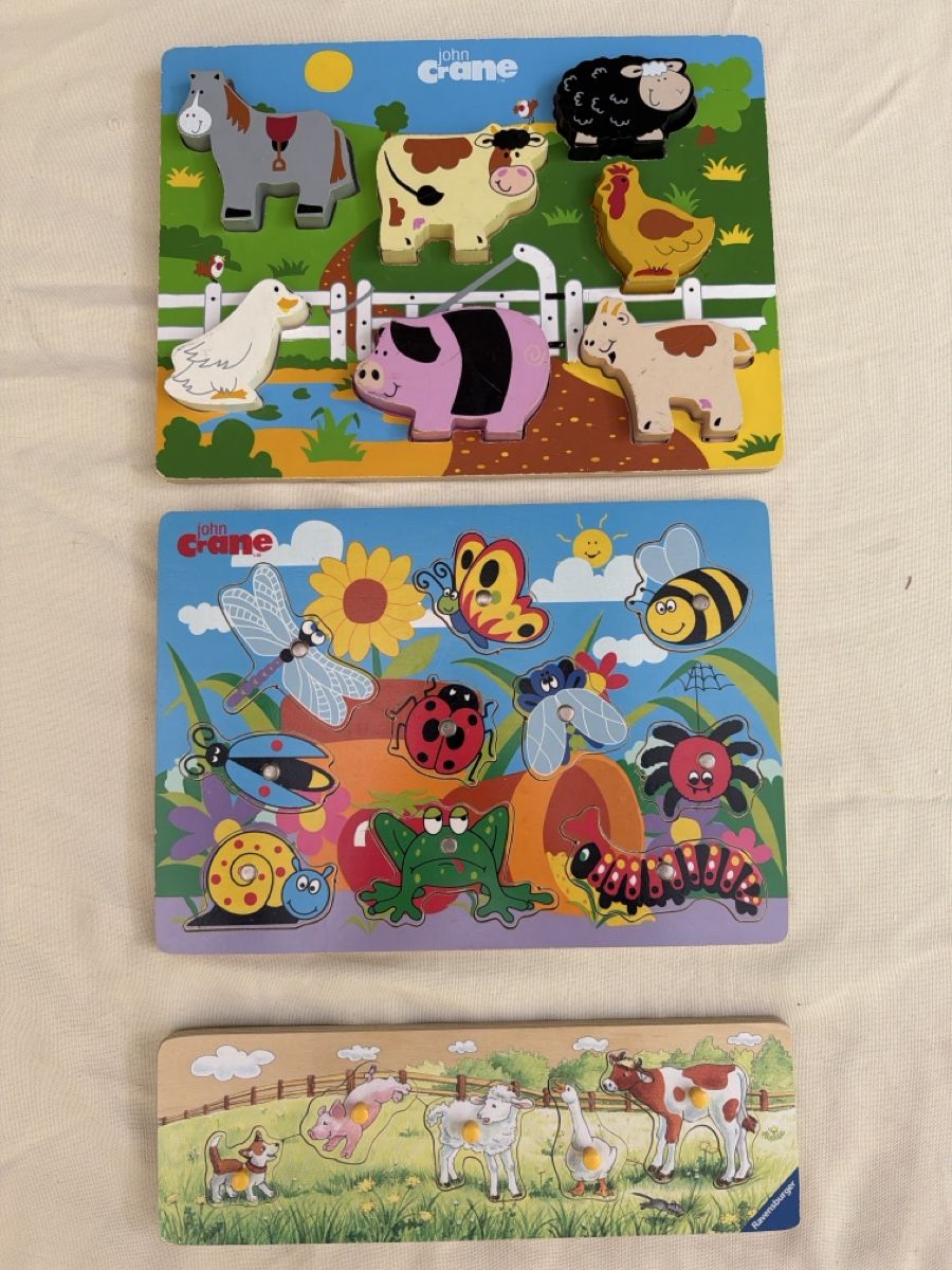 Puzzle: 3 Holz- Puzzles – Usato da Walchwil venduto da Sonshine