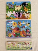 3 Holz- Puzzles