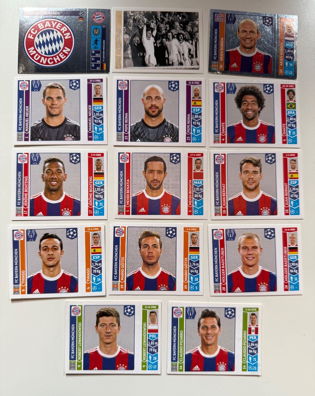 Panini Carte collezionabili: FC Bayern München Panini Karten – Usato da Zürich venduto da sta_hy6y