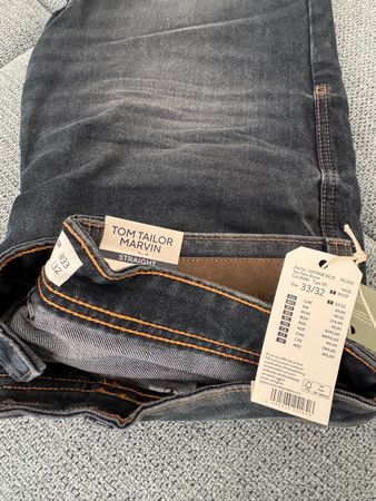 2 neue Paare Herren Jeans Tom Taylor Model Marvin Straight