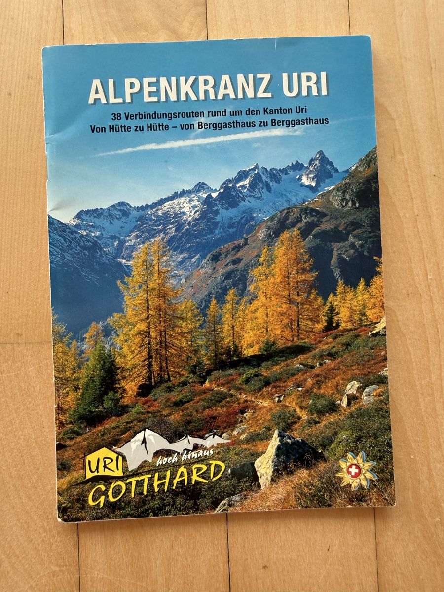 Libri: Alpenkranz Uri Buch mit Wanderungen – Usato da Uster venduto da Schangnau87 5