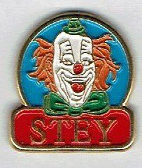 Placchette & Badge: Clown vom Zirkus Stey – Usato da Hinterkappelen venduto da Schampus