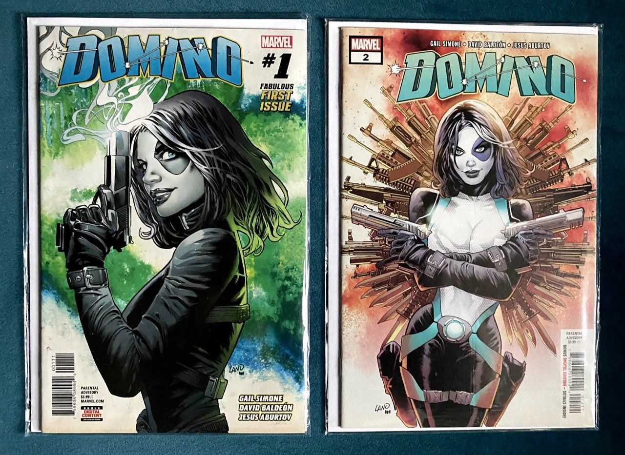Fumetti: Domino #1 & #2 – Marvel Comics (2018) – Usato da Schmiedrued venduto da swissgeeks01