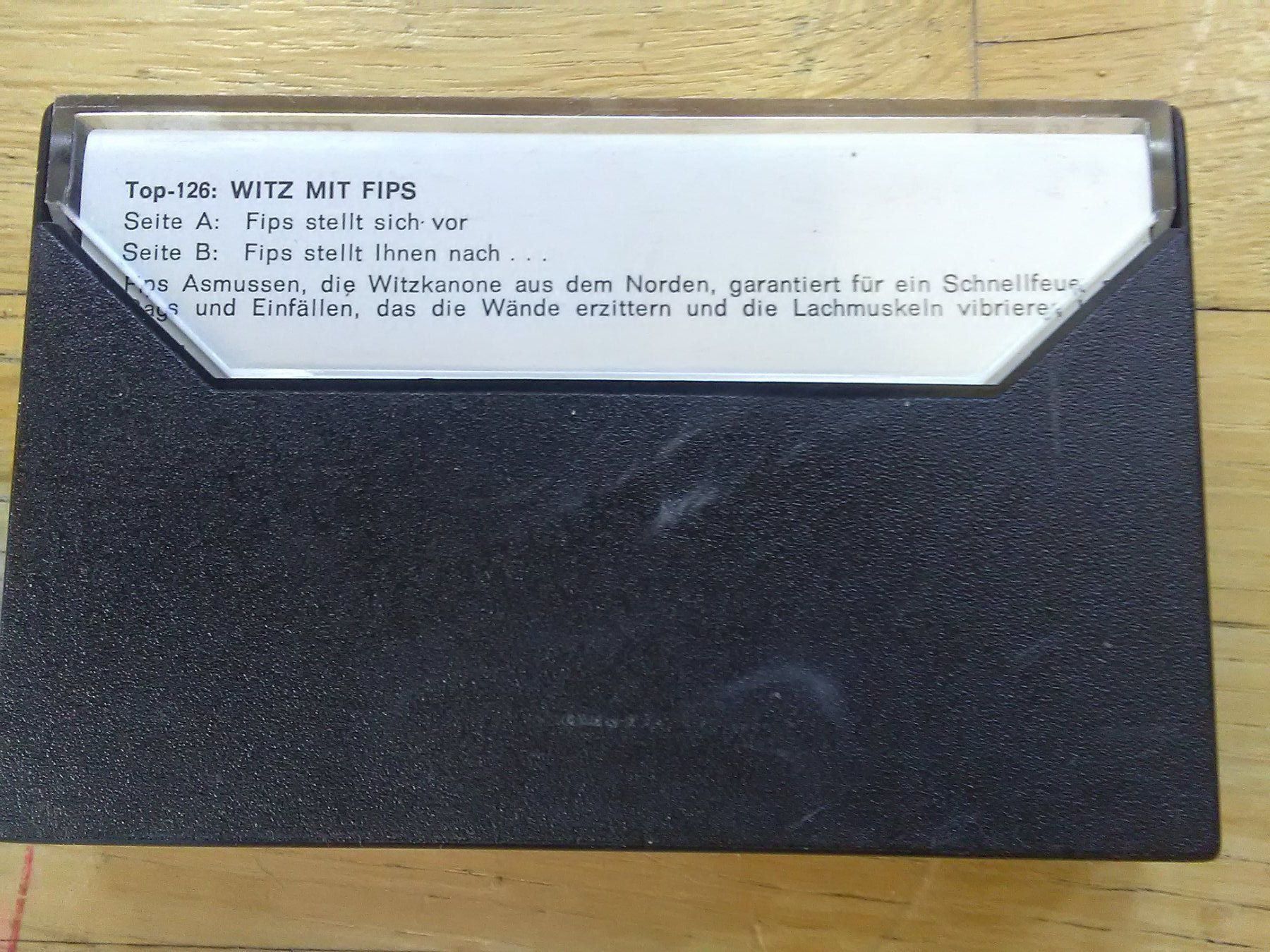 Musicassette: Witz mit Fips    (MC - >Top-126) – Usato da St.Galllen venduto da elkaphone 4
