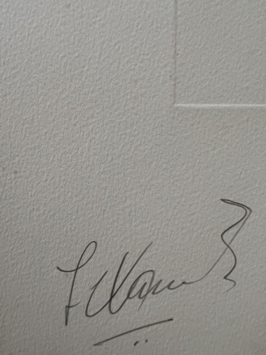 Grafica & Litografie: XAVIER LLEWELLYN, handsigniert – Usato da Rain venduto da Pic-Ass 7