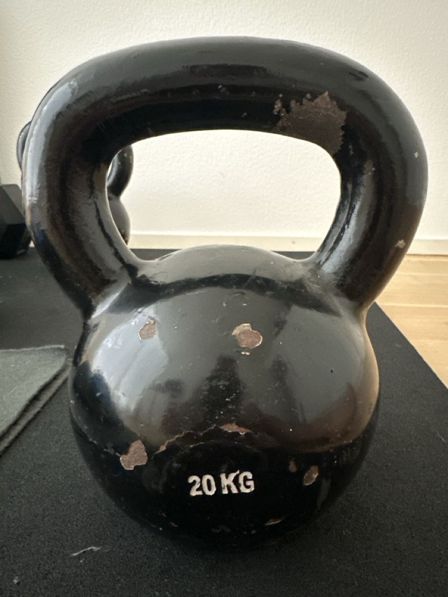 Bollitori: Kettlebell 20 kg schwarz – Usato da Allschwil venduto da MB4123