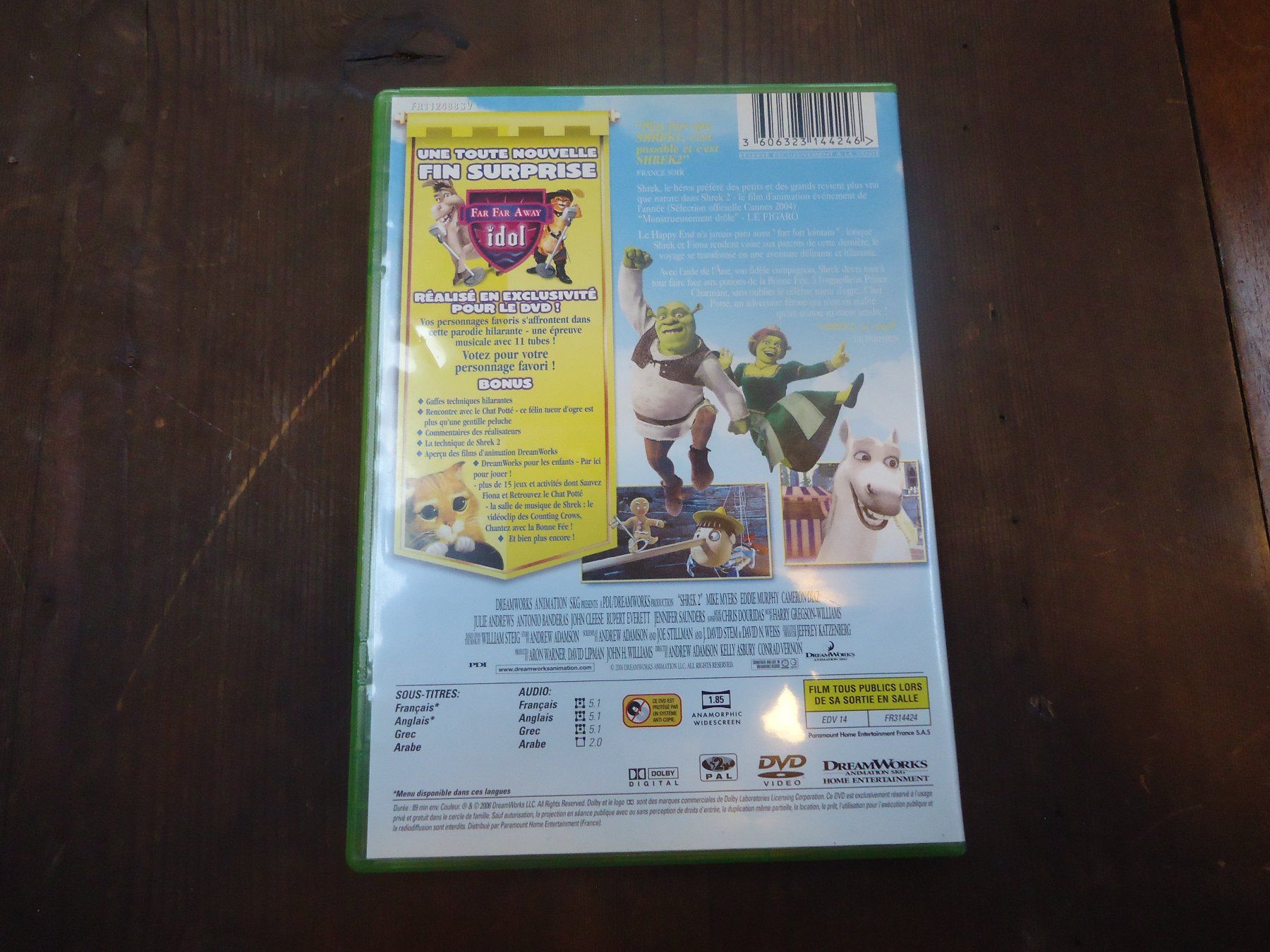 Tous les DVDs: Shrek 2 - Far far away - DVD – D'occasion à Vessy par mafabe 2