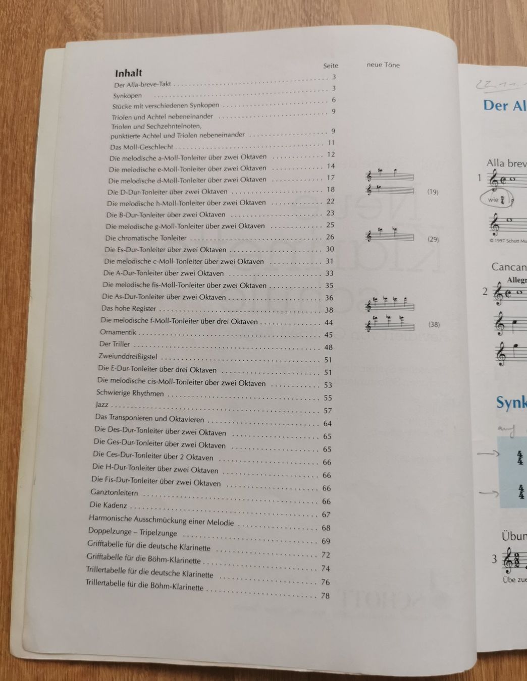 Libri: Neue Klarinettenschule Band 2 – Usato da Birsfelden venduto da dsc_f8gx 2