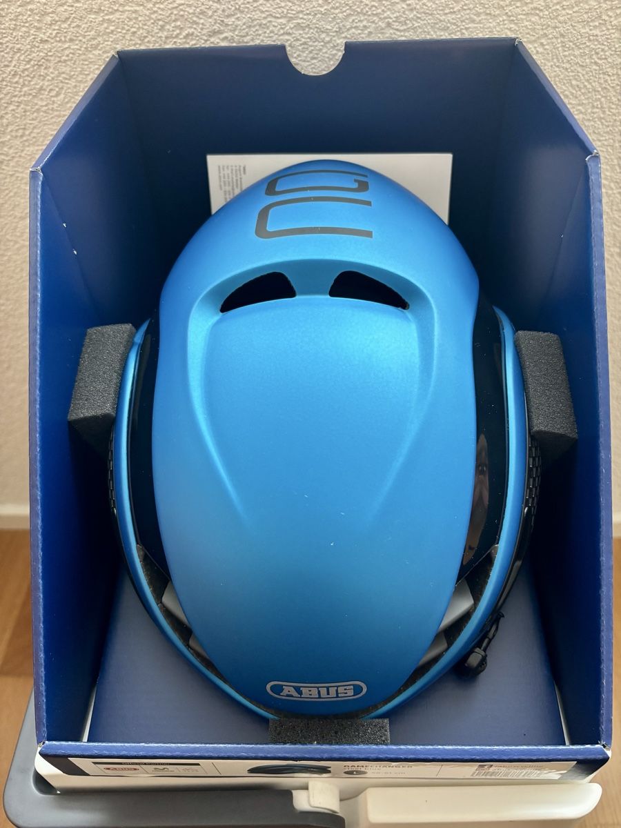 Abus Caschi: ABUS Gamechanger Rennradhelm blau – Nuovo e nell'imballaggio originale da Herzogenbuchsee venduto da bir_52nf 1