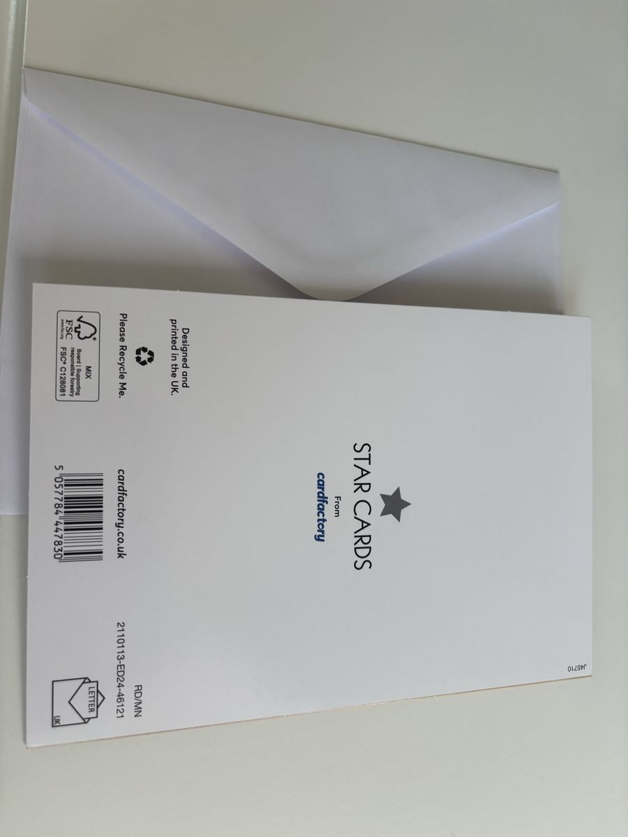 Cartoline: Bunte Danke Karte mit weissem Couvert   – Nuovo e nell'imballaggio originale da Rüti ZH venduto da lau_5yjf 2
