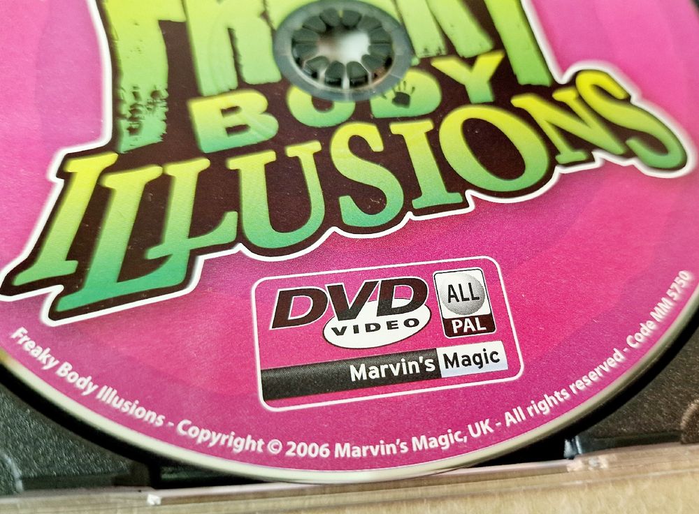 Marvin Berglas : Marvins Magic - Freaky Body Illusions (DVD) (Gebraucht ...