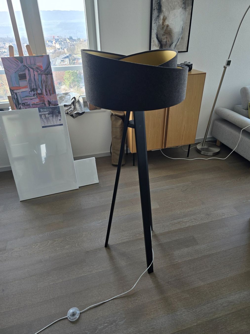 Lampade: Schwarze Stehlampe in Top Zustand – Usato da Uster venduto da Nicinho13