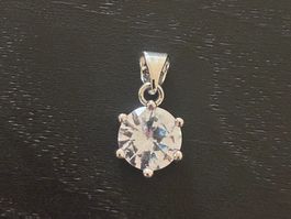 Pendentif Solitaire Argent 925