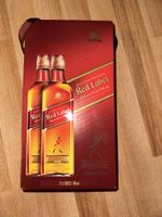 2x 1 L Johnnie Walker Red Label Whisky Geschenkset