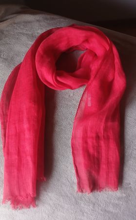 MODDISON DAMEN SCHAL AUS LEINEN 100% 190 CM X 62 CM