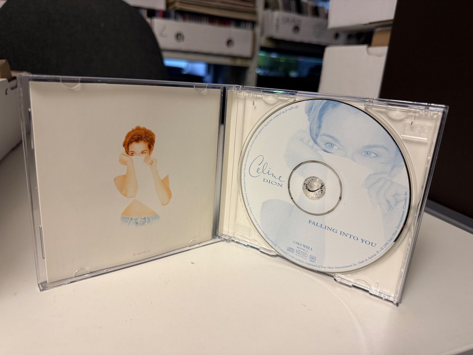 CD: Celine Dion - Falling into You - SRA05A – Usato da Küsnacht ZH venduto da pdproject 2