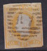 Portugal, Mi 18 gest. Kurzgeschnitten, KW  200.00
