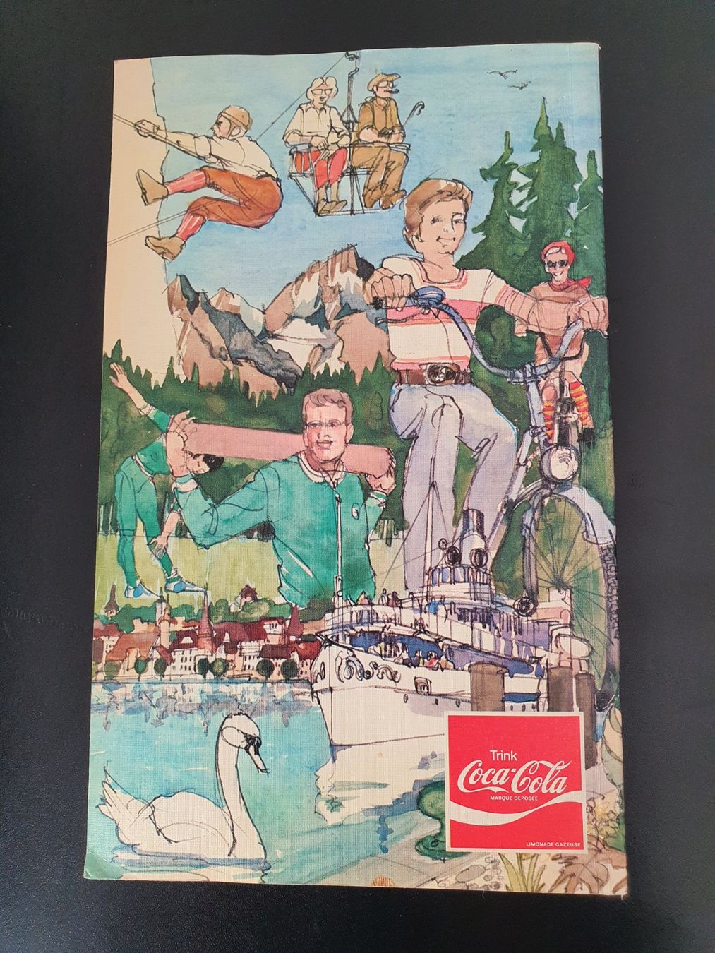 Libri: Schweizer Freizeit-Tips von Coca-Cola, vintage 1976 – Usato da Zofingen venduto da Wimbledon90 7
