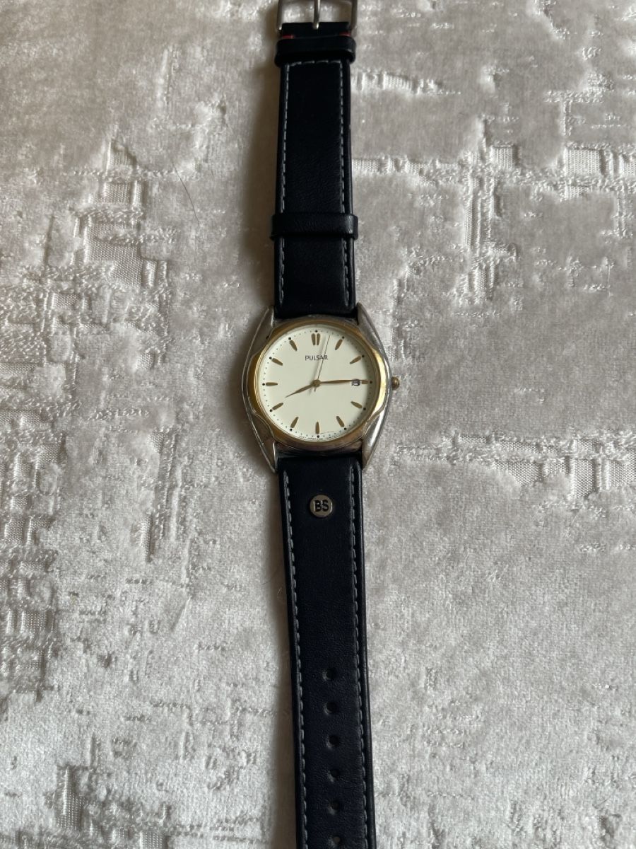 Orologi: Pulsar Watch with New Leather Strap. Classic Design. – Nuovo (secondo la descrizione) da Winterthur venduto da shp_xcc5 1